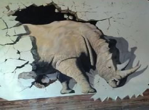  兴化在墙绘中，如何绘制3D效果？